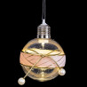 Set 12 Bolas navidad con luz 6 x 6 x 6