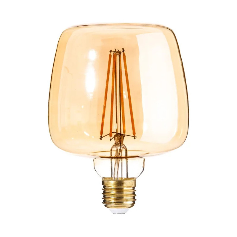 Set de 5 bombillas led oro cristal 11 x 11 x 15 cm