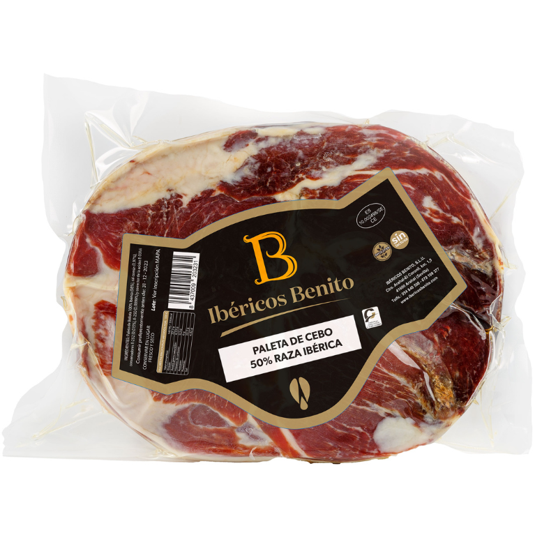 Paleta de Cebo Ibérica 50% Raza Ibérica Deshuesada Paleta de Cebo Ibérica 50% Raza Ibérica Deshuesada